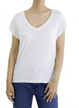 T shirt a V morbida Only